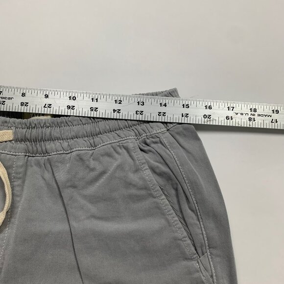 Marine Layer Saturday Jogger Slim Fit Light Grey Pants Men’s Large Drawstring - Picture 8 of 10